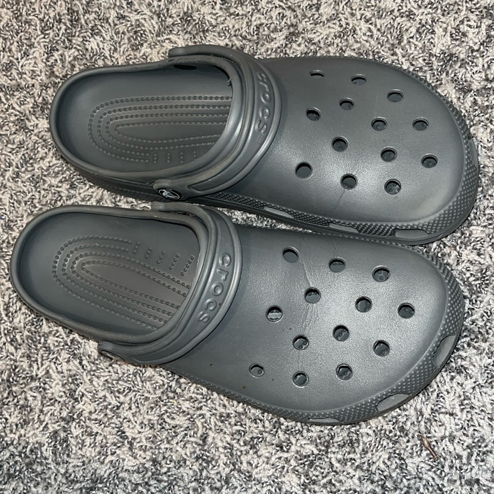 Gray Crocs - image 1